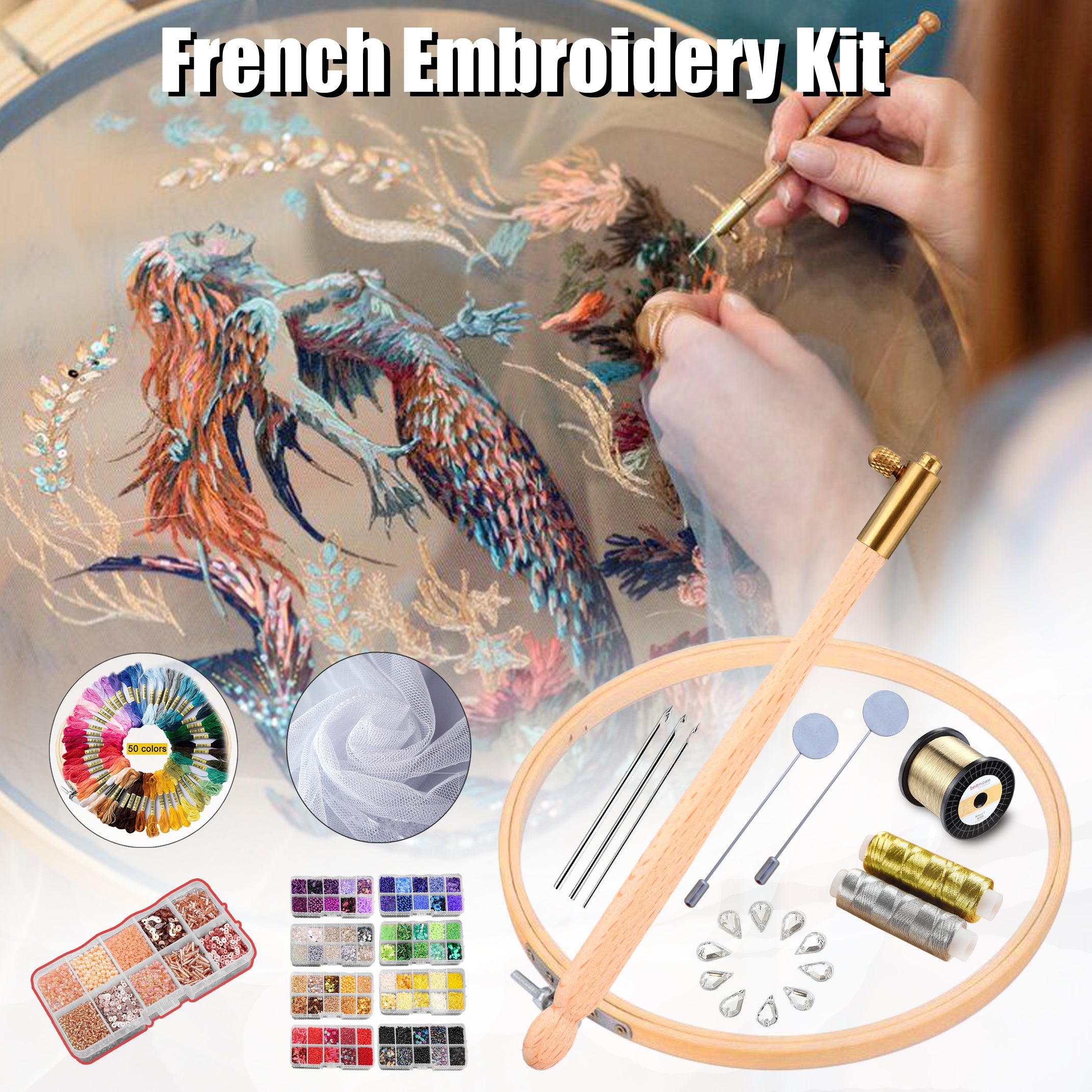 French Embroidery Kit – Sewing Mends Soul